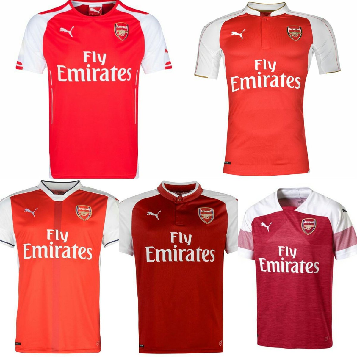 Will Adidas Make It Better? Here Are All 15 Puma Arsenal Kits in ...