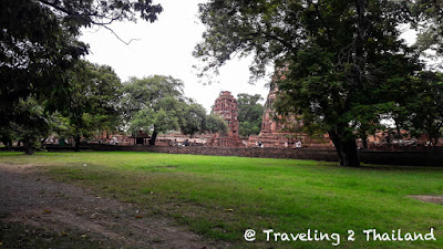 Temple ruins in Ayutthaya, Thailand