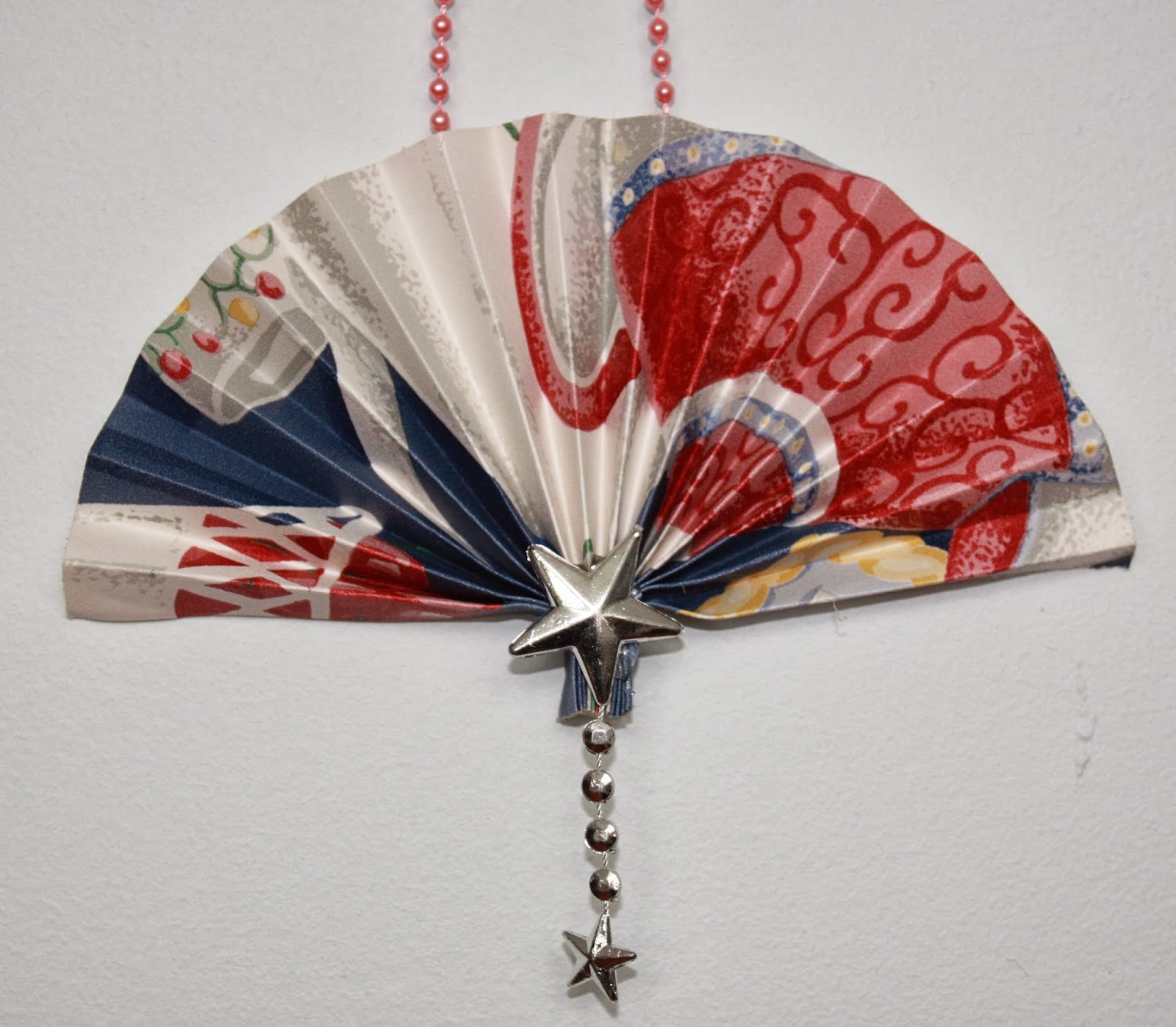 Artsybuildinglady Victorian Fan Christmas Ornaments