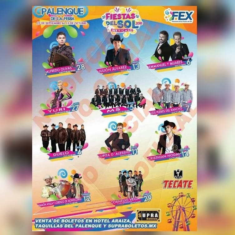 Fiestas Del Sol Mexicali 2018 Palenque E Isla De Las Estrellas Ferias Y Conciertos En México Fiestas Del Sol Mexicali 2018 Palenque E Isla De Las Estrellas Ferias Y Conciertos En México