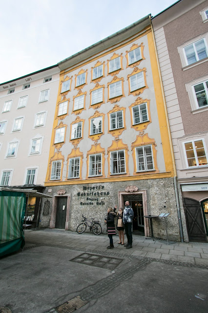Mozart's Geburtshaus-Casa natale di Mozart-Salisburgo
