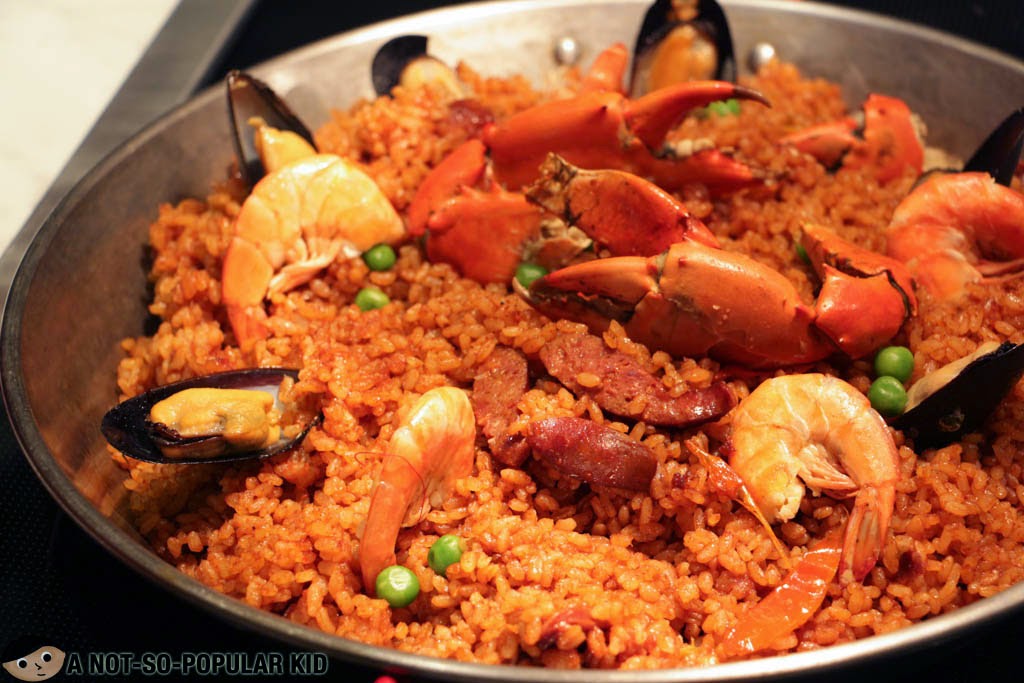 Seafood Paella - a Filipino-Spanish cuisine!