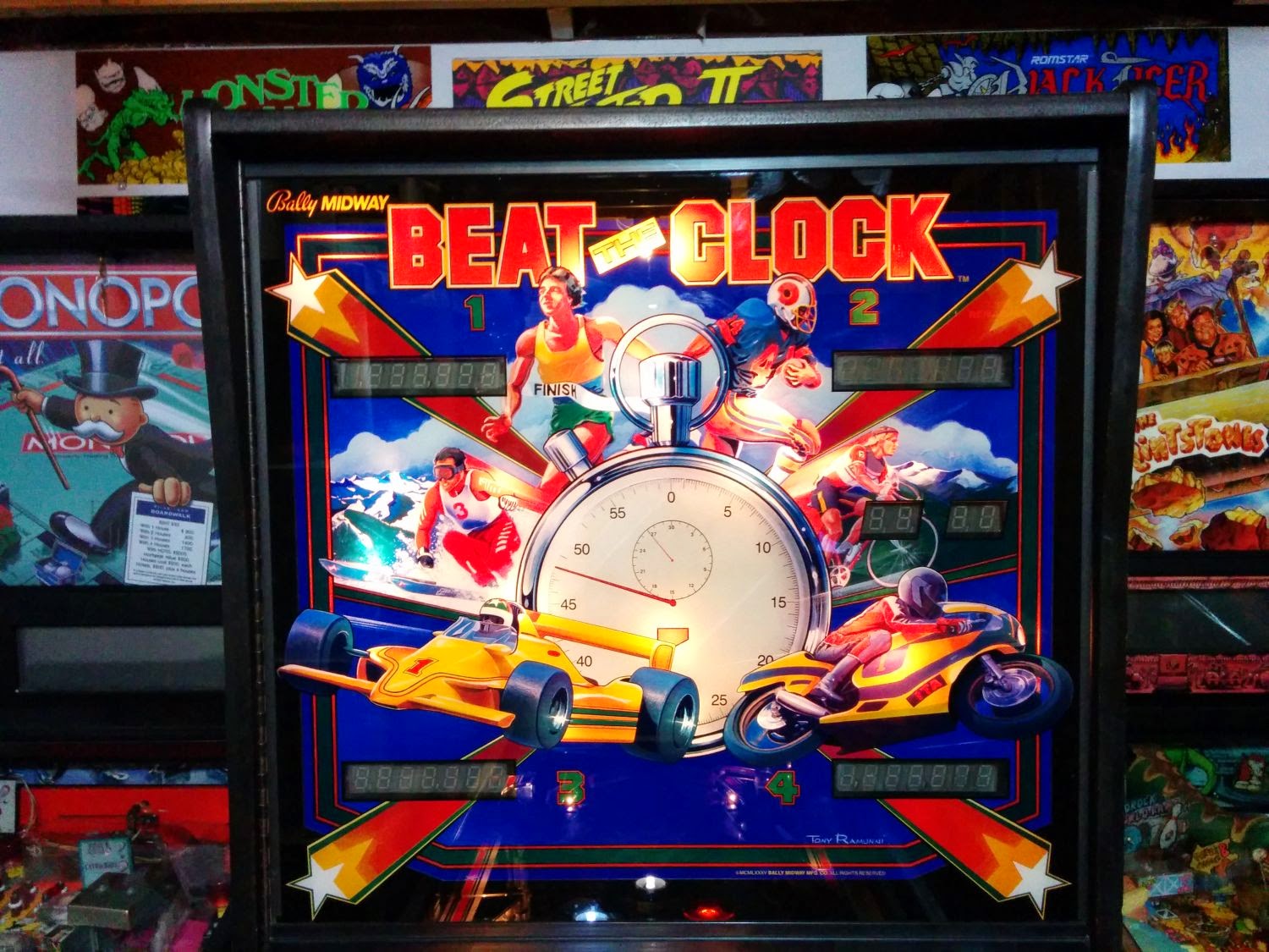 so I bought a pinball machine Beat The Clock udpate