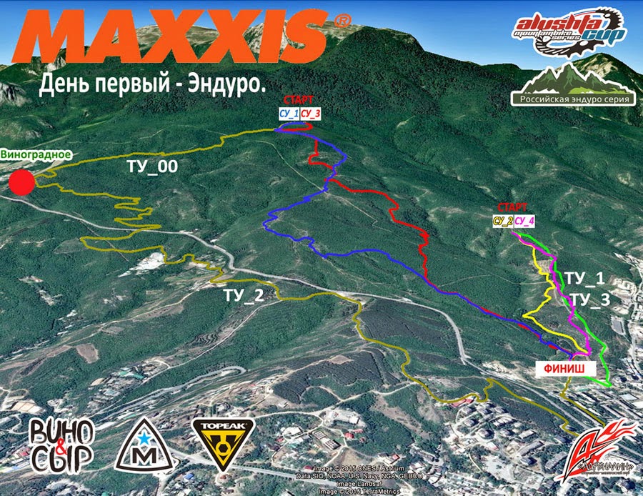 Эндуро карта маршрутов