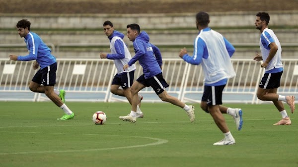 El Málaga entrena mañana a las 10:15 horas