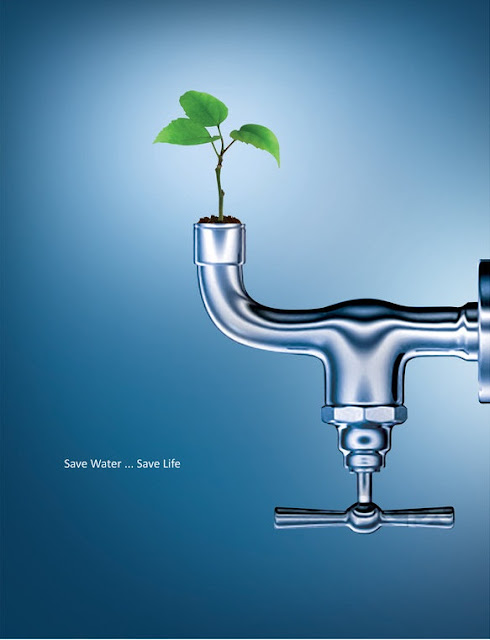 15 Contoh Gambar Desain Poster Lingkungan "Go Green 