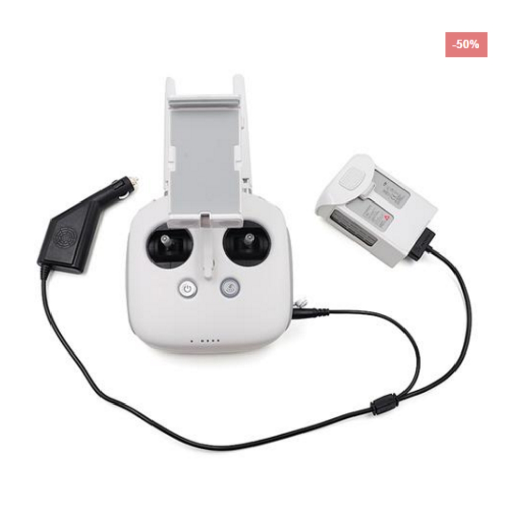 HobbyAnt Buying 2 in 1 Combo Charger Car Charger For DJI Phantom 4