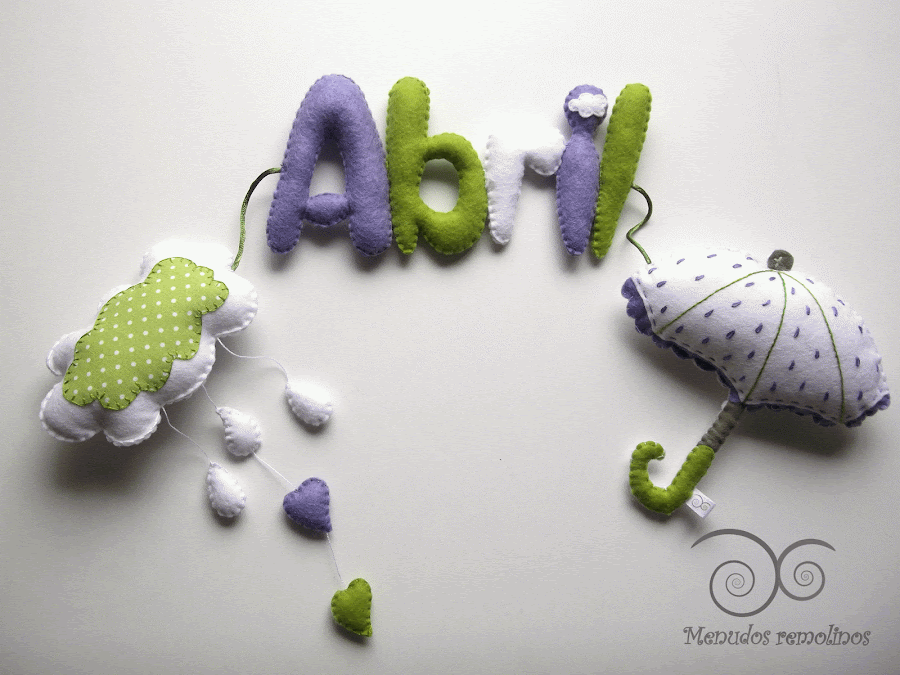 Letrero decorativo niña