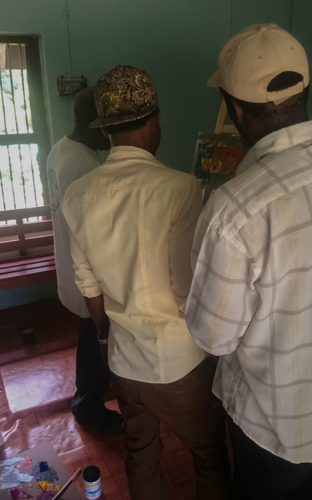 Zanzibar art, in the eyes of a local artist Dullah Wise. Art projet at Kidonge Chekundu Mental