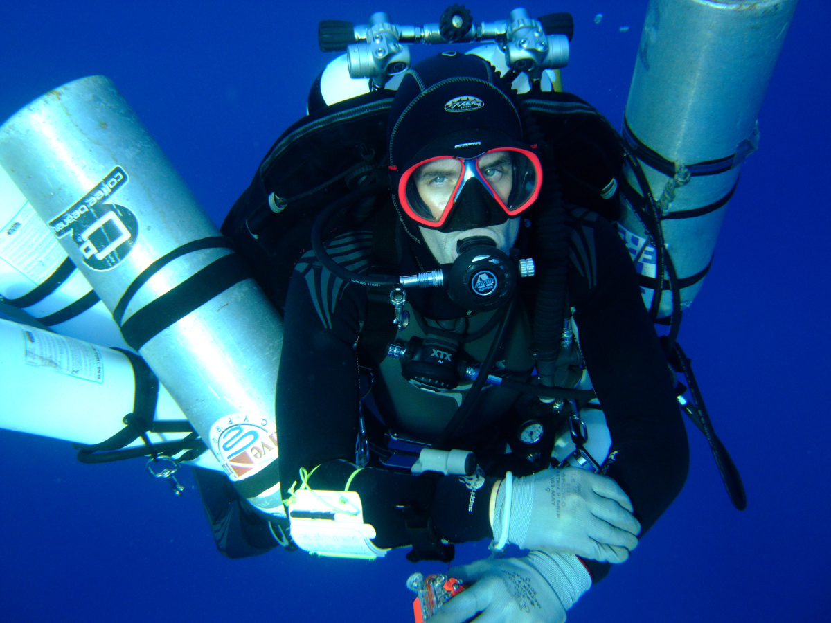 Dive In Larnaca TDI a Tech Diver at DiveIn Larnaca