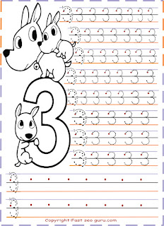 bir dunya zeynep number tracing worksheets sayi