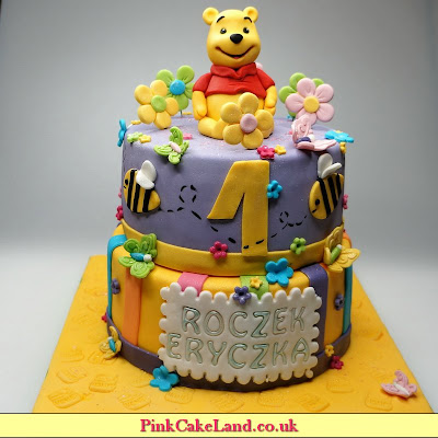 birthday cake winnie pooh - london patisserie