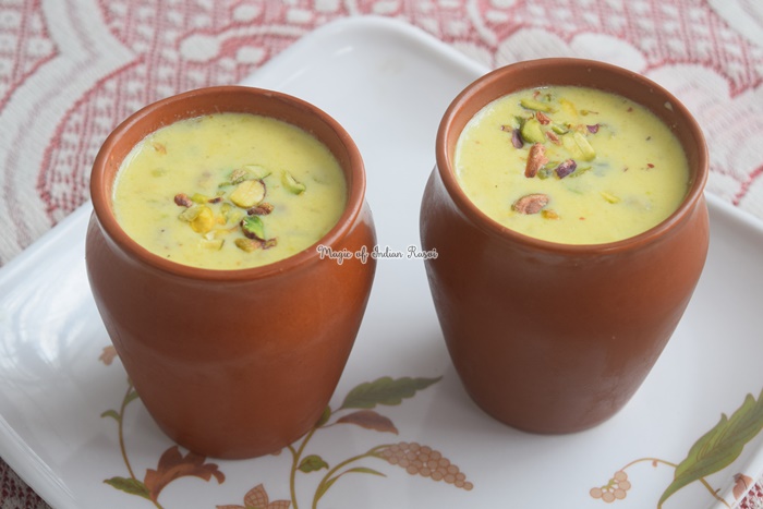 Dry Fruits Basundi Recipe - ड्राई फ्रूट्स बासुंदी  रेसिपी - Priya R - Magic of Indian Rasoi