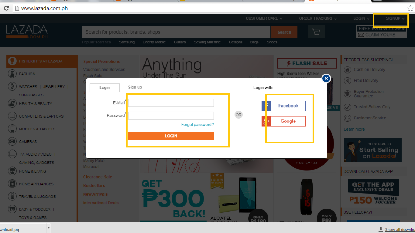 Total Review All Review How to purchase items from LAZADA