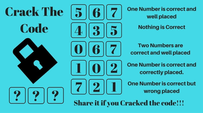 Critical Thinking Puzzles Crack The Code