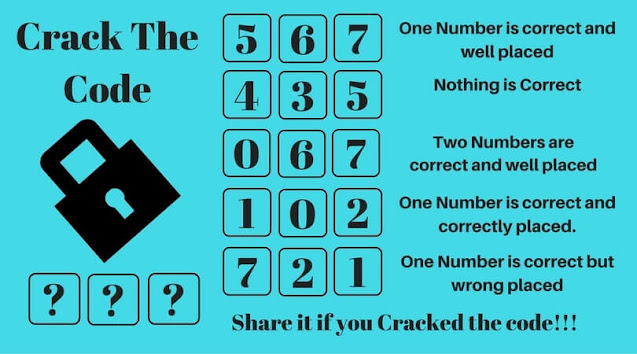 Logical Crack the Code Puzzle Question