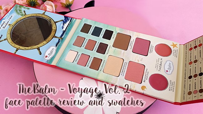 Thebalm Voyage Vol 2 Face Palette Review Swatches Shoes