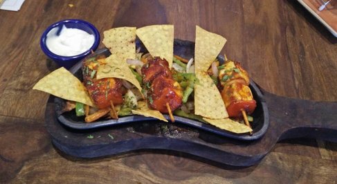 Mexi Cal Spiced Cottage Cheese BBQ Skewers
