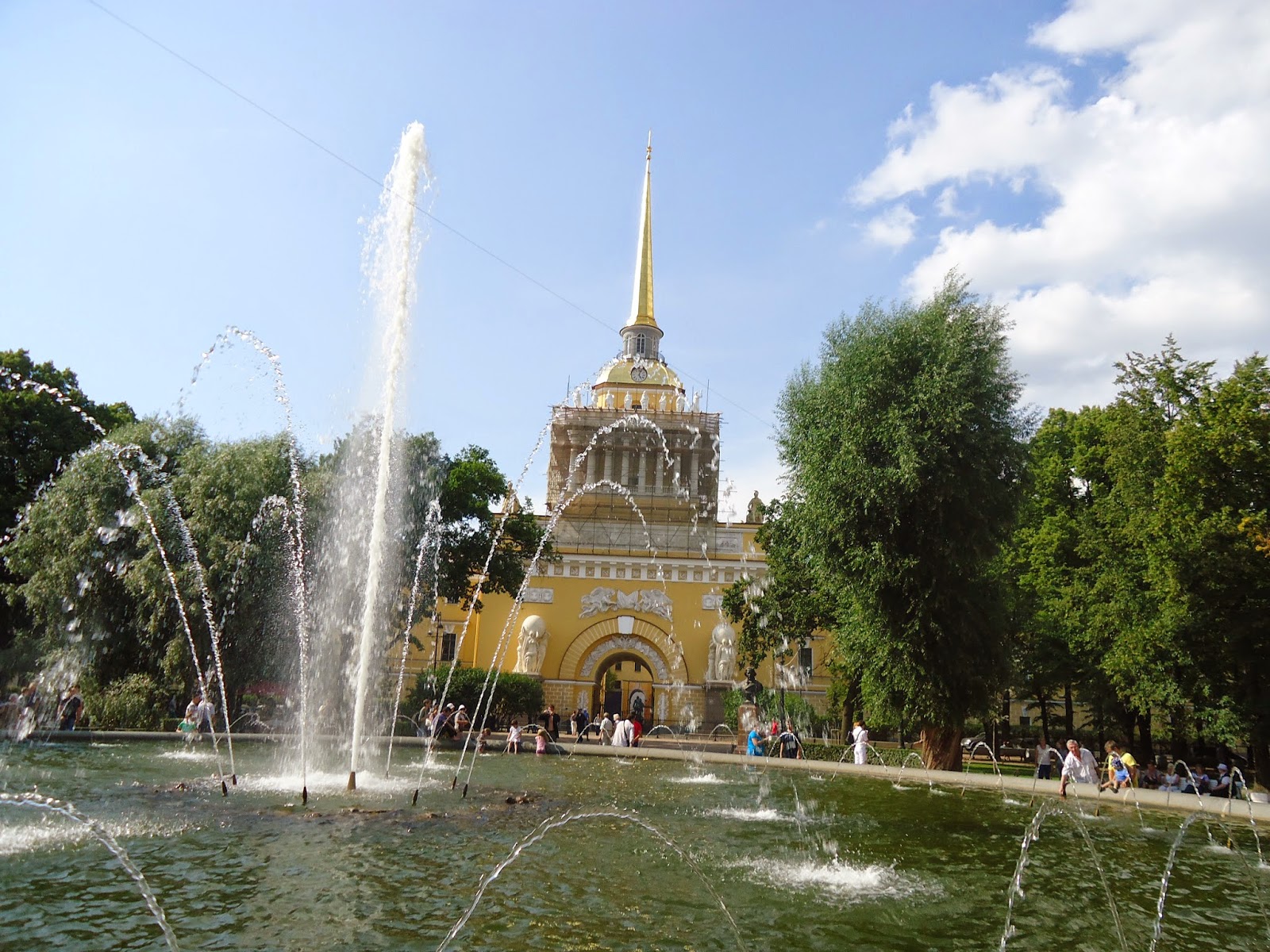 Питер Александровский сад фонтан картинки