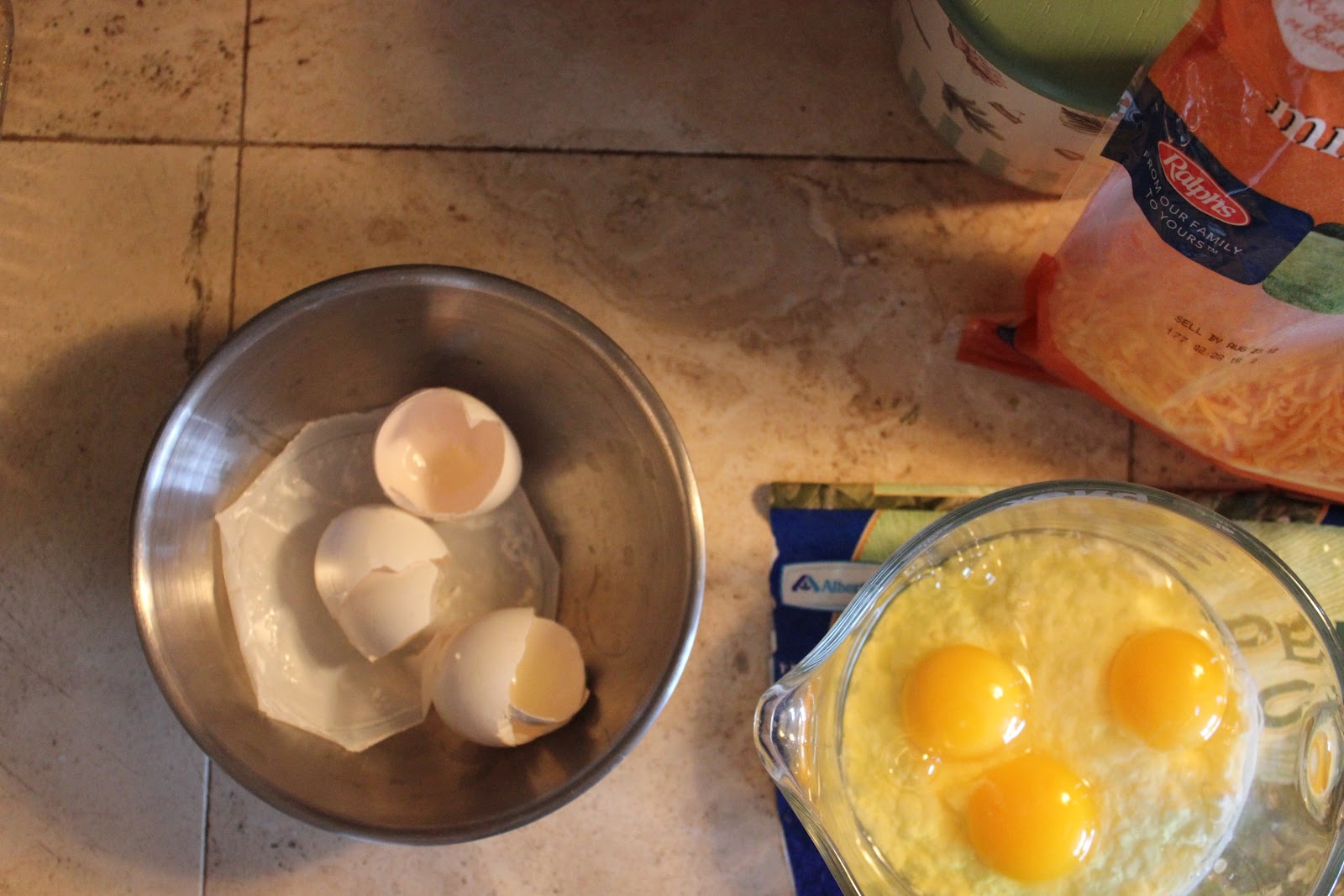 The Schuyler Family: Josh, Sarah and the Kids: Spinach Cheese Bake and
