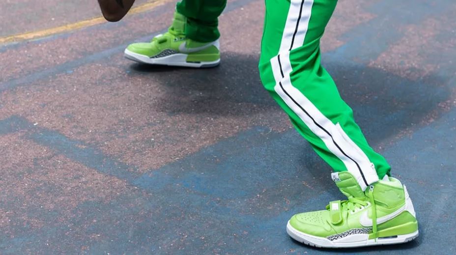 THE SNEAKER ADDICT: C Air Jordan Legacy 312 'Ghost Green' Sneaker (Images + Release Date Info)