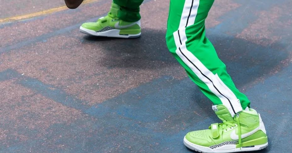 don c jordan legacy 312 ghost green