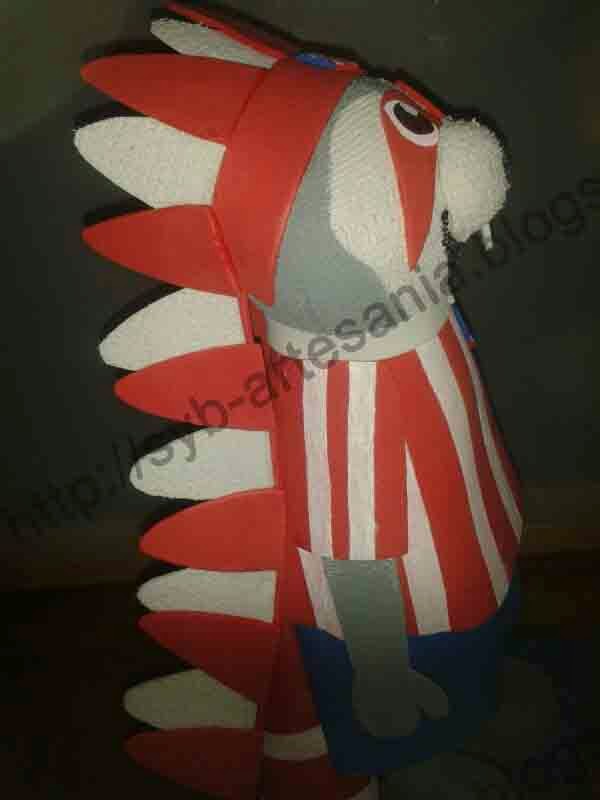 SyB Artesanía FOFUCHO INDI (mascota Atlético de Madrid) SyB Artesanía FOFUCHO INDI (mascota Atlético de Madrid)