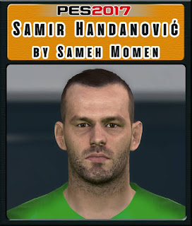PES 2017 Faces Samir Handanović by Sameh Momen