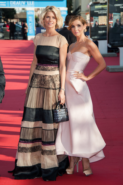 Clotilde Courau and Alice Taglioni attends the opening cermony of the 38th Deauville American Film Festival