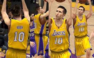 NBA 2K13 Los Angeles Lakers Jersey Mods