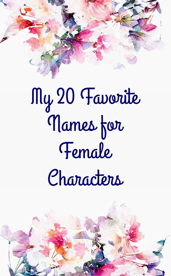 Rock it Like a Redhead My 20 Favorite Names for Female Characters