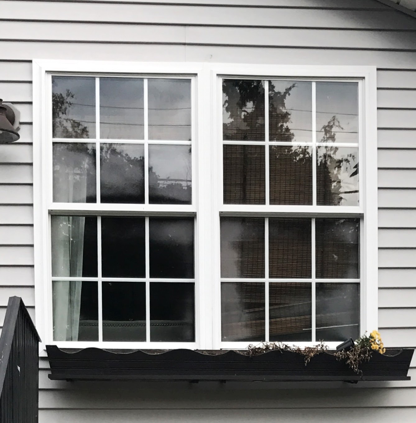 Made by Carli Fall Curb Appeal How to fill a Window Box for under 20