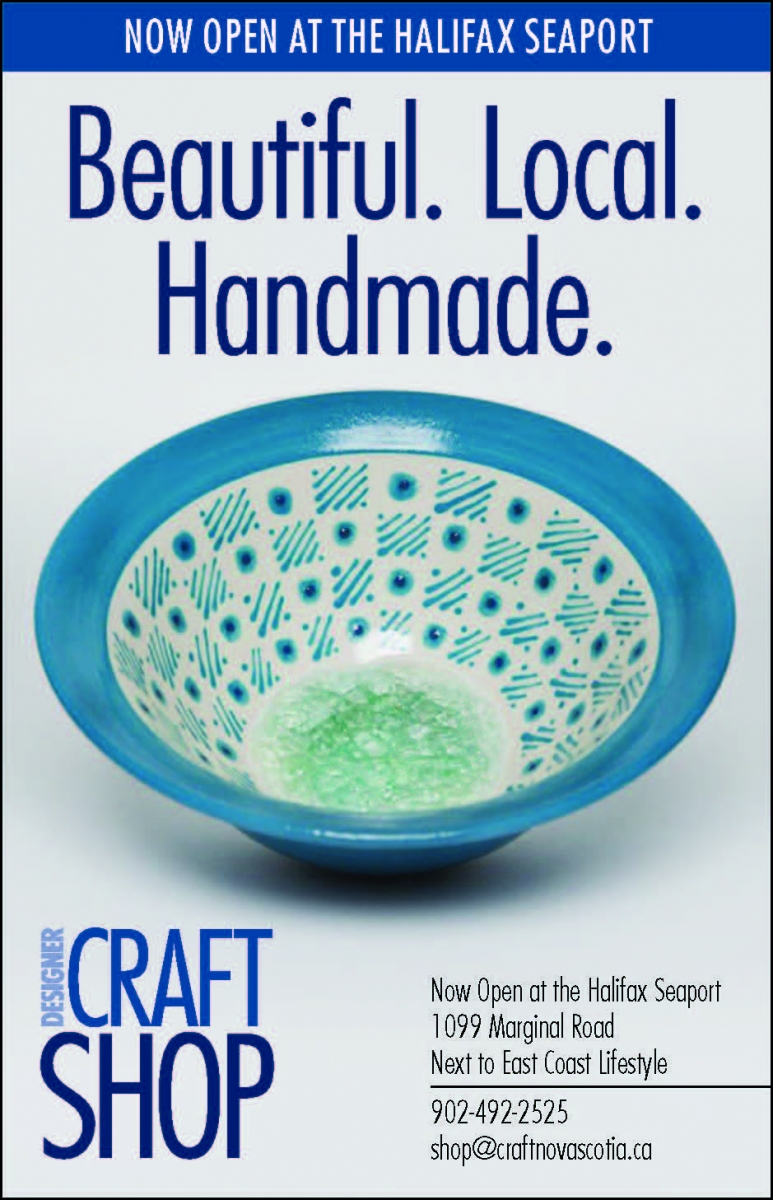 Today Grand Opening of Designer Craft Shop in Halifax