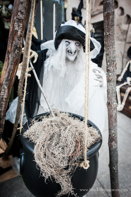 Using a few trashed treasures and store bought elements this Witch Halloween Themed Front Porch will amaze you