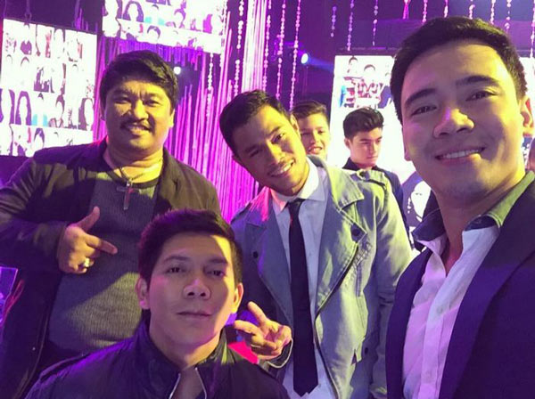 (rightmost) is composed of (from right to left) Bugoy Drilon, Jovit Baldivi...