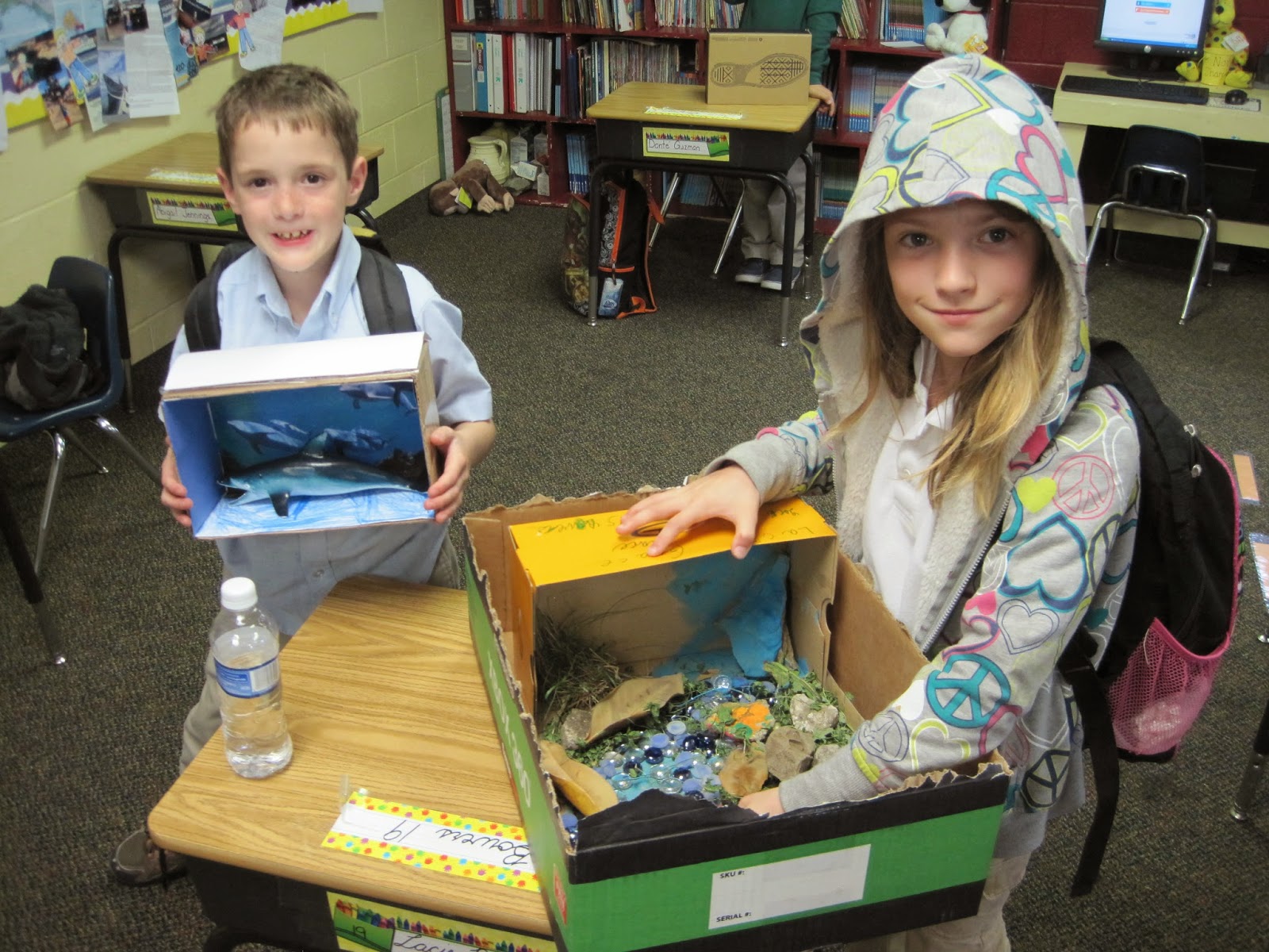 Ms. Wallmark's Second Grade Adventures 2nd Grade Habitat Projects