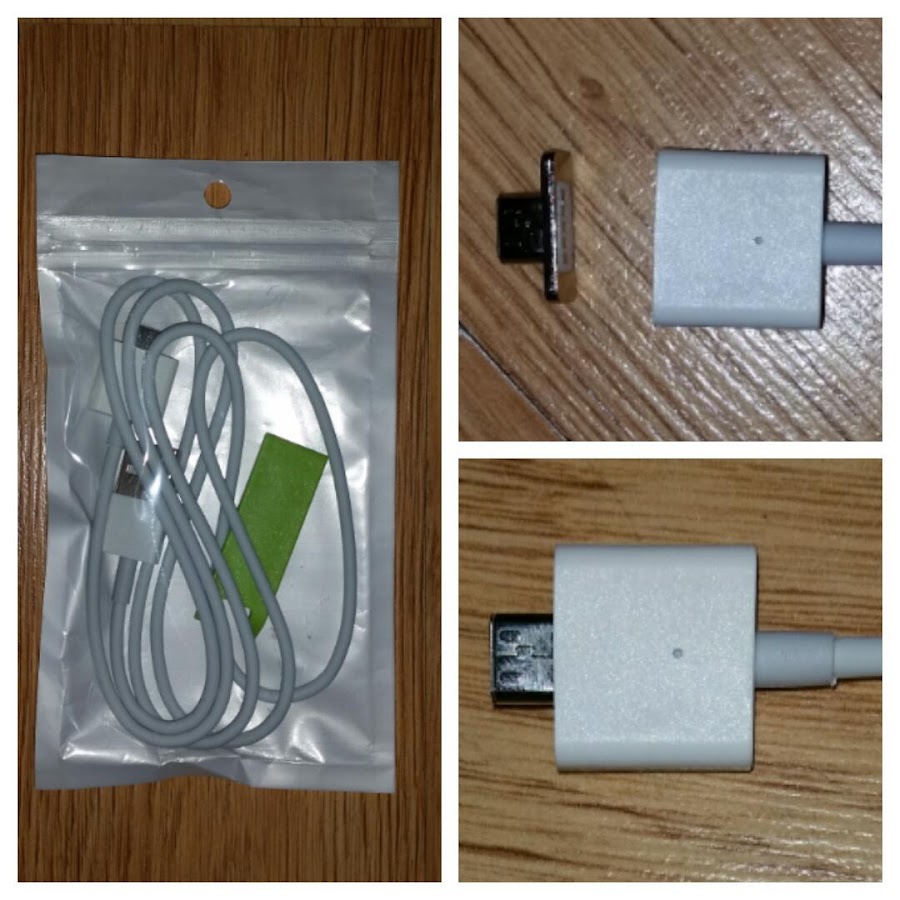 Cable magnético recibido