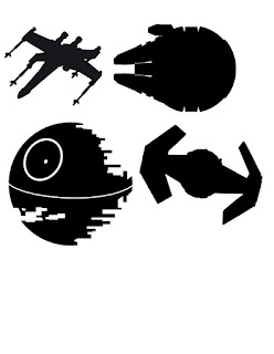 Star Wars Paper Play Ships
