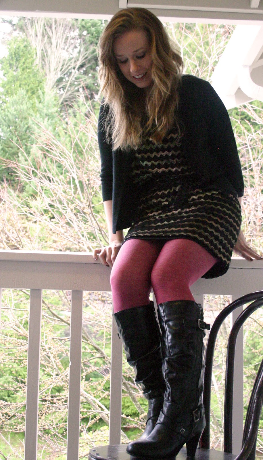 A Little Fierce: Introducing: Sweater Tights!