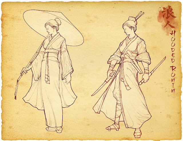 ATOMIC HERMIT: Hooded Ronin