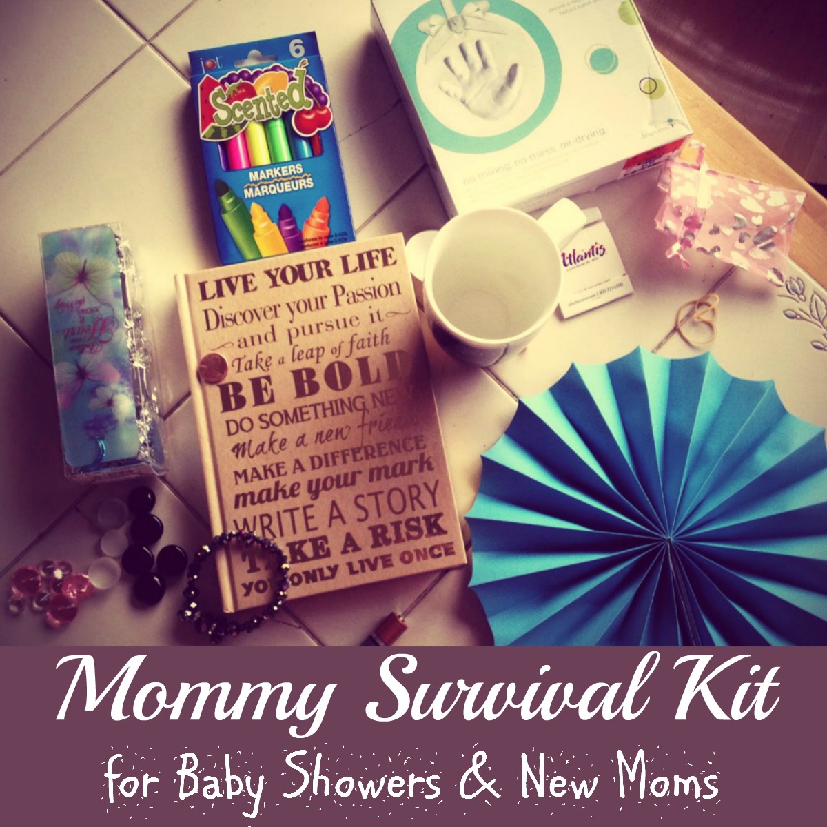 Reviews, & How-Tos: DIY Mommy Survival Kit (Great Shower / Mom Gift!)