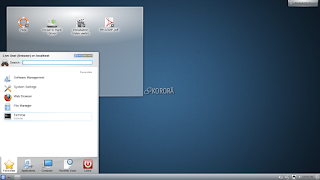 Das U-Blog by Prashanth: Review: Korora 18 "Flo" KDE