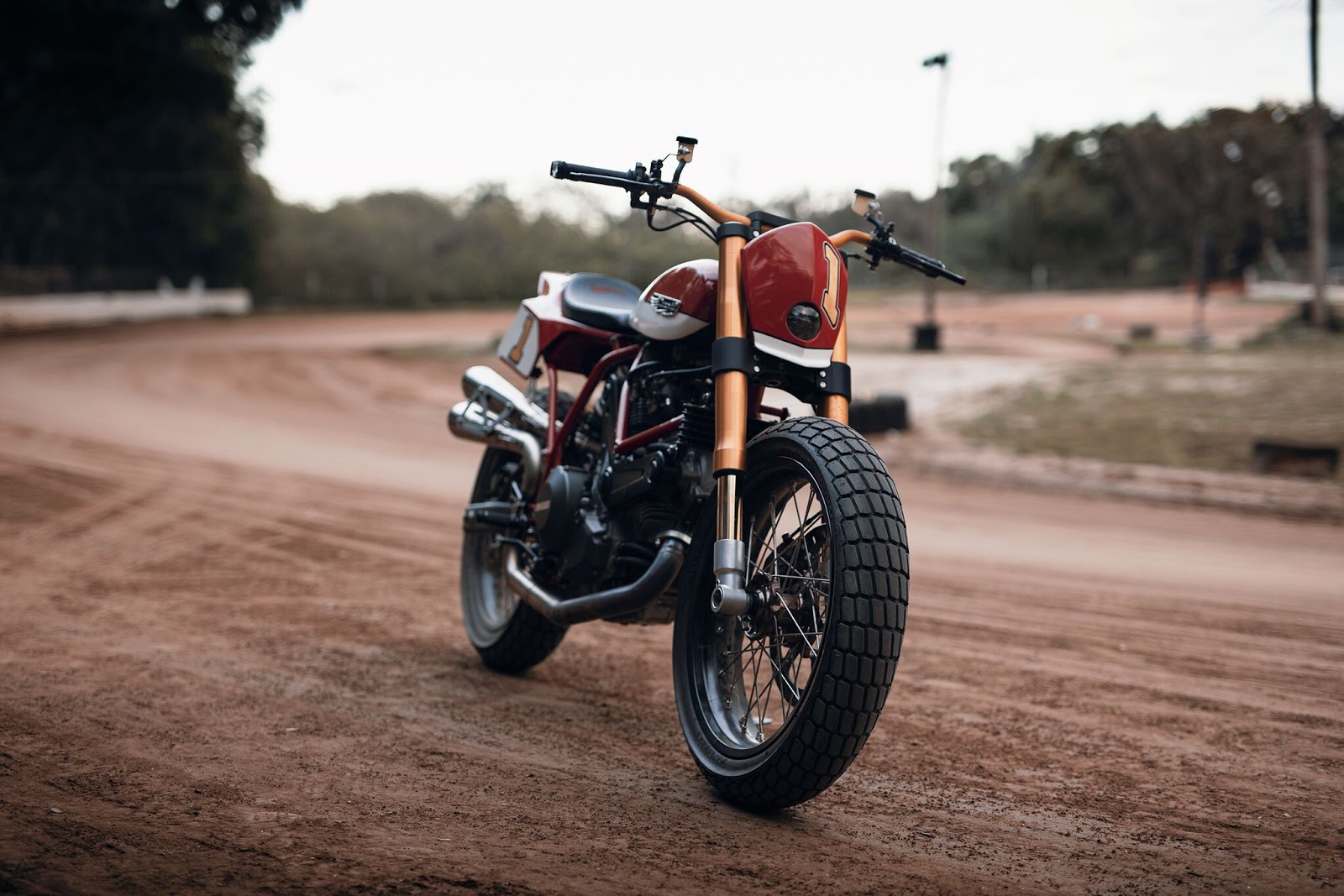 Стрит трекер Ducati