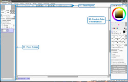 sai tool paint easy ventana paneles opcion activarse pueden desde