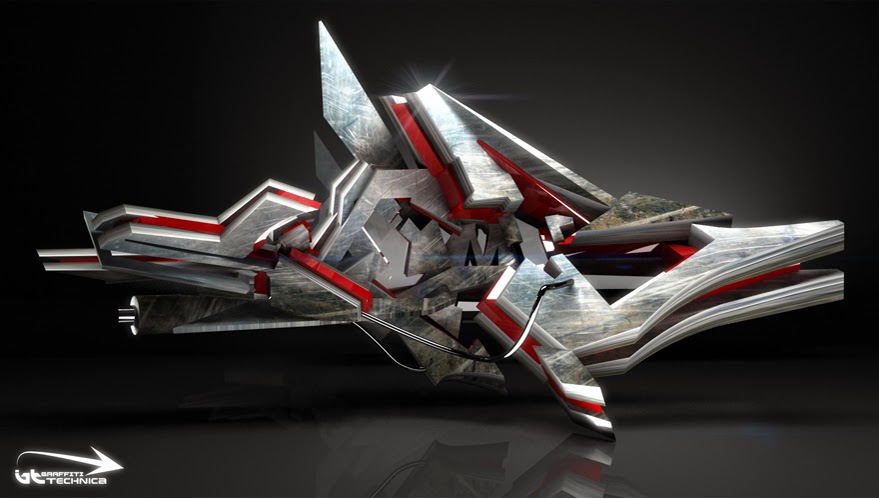 Graffitie: 3D Graffiti Styles