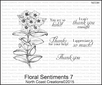 North Coast Creations Stamp sets - Floral Sentiments 7