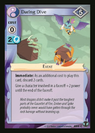 My Little Pony Daring Dive Defenders of Equestria CCG Card