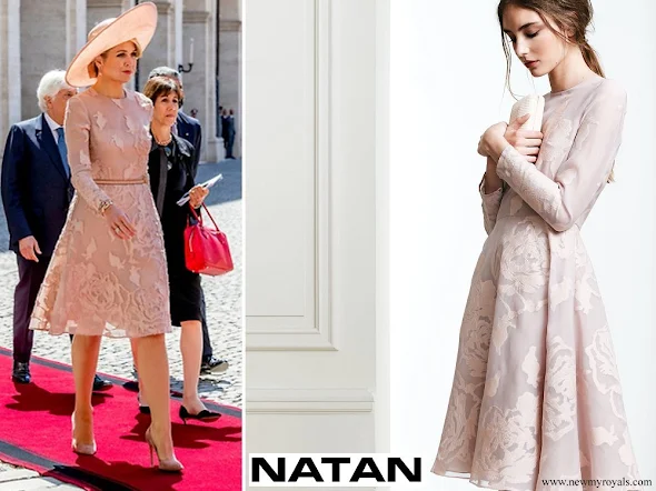 Queen Maxima wore NATAN Dress from Spring Summer 2017 Collection
