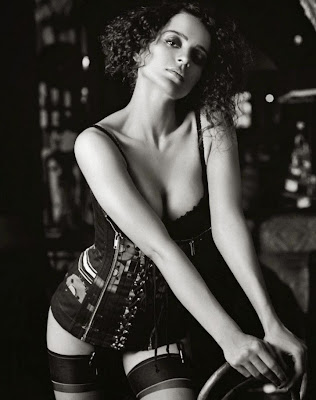Kangana Ranaut posed in sexy lingerie for GQ India