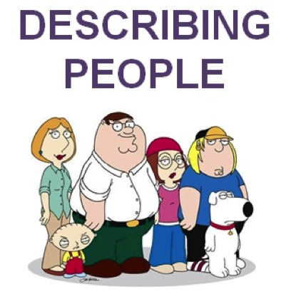 Describing people. Describing people 3